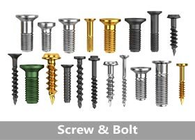 Screw and bolt