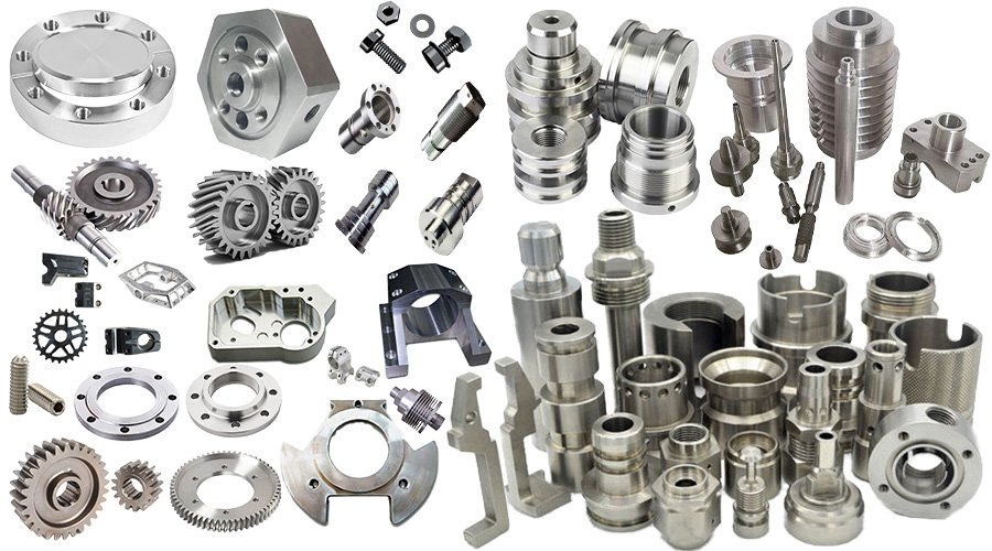 Металлические детали, прошедшие механическую обработку