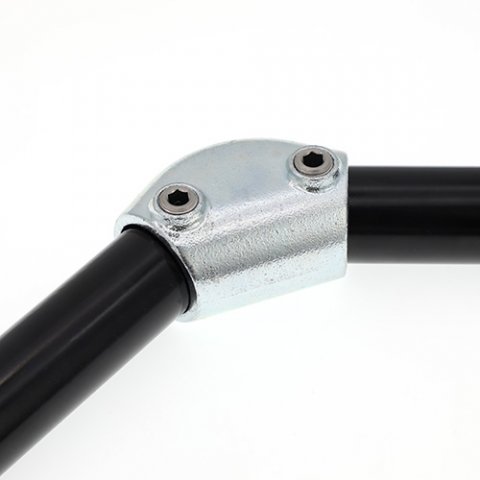 Оцинкованные фитинги для трубных зажимов (Key Clamp) 124 (отвод от 125 до 178 градусов)