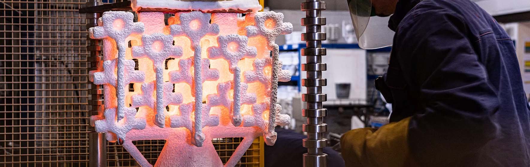 Литейный цех по литью по выплавляемым моделям