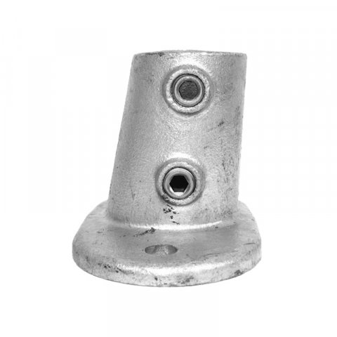 Фланец основания для перил на уклоне