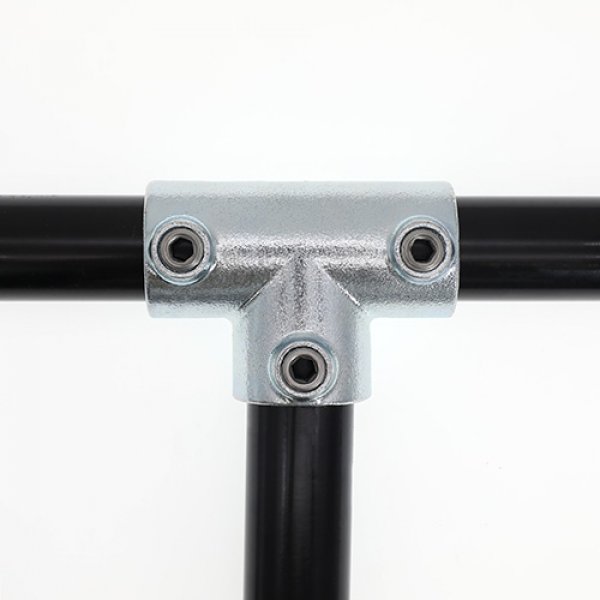 104 Оцинкованные накладные фитинги для труб, длинный тройник