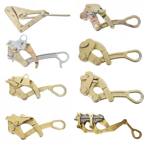 Зажим для оттяжки проволоки