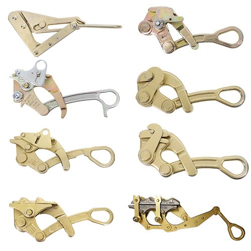 Зажим для оттяжки проволоки