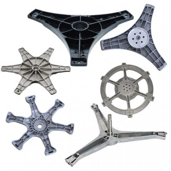 Алюминиевые кронштейны для стиральных машин, изготовленные методом литья под давлением