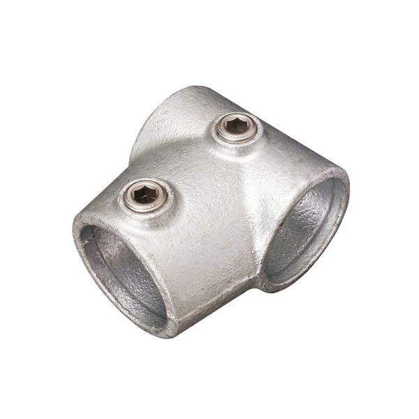 Короткий косой тройник