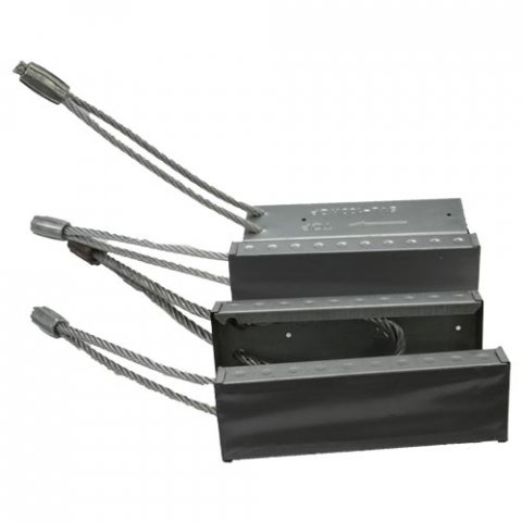 Петлевой бокс для соединения стеновых панелей из сборного железобетона